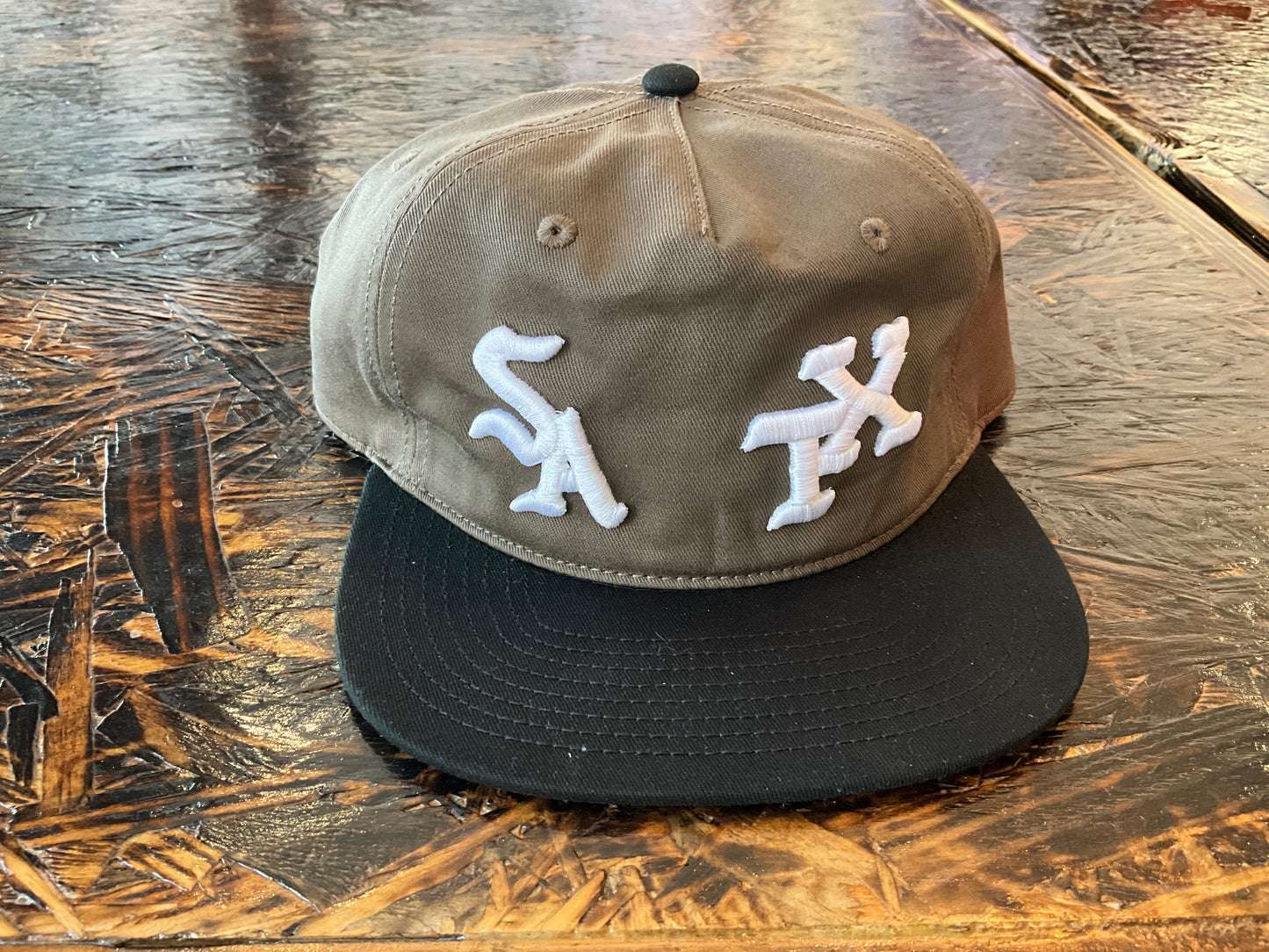 SATX Snapback Cap Walnut/Black