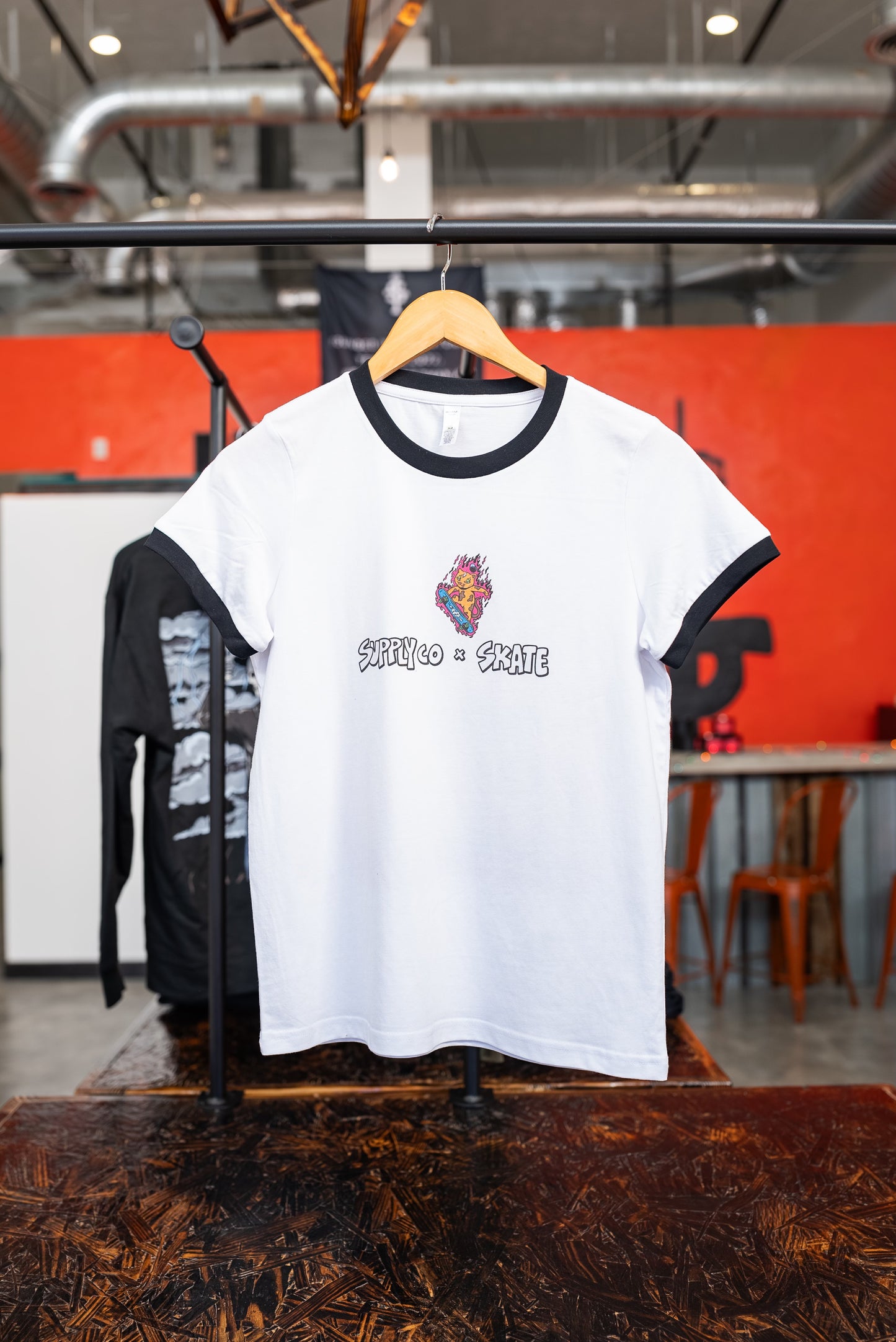 Gato loco ringer tee