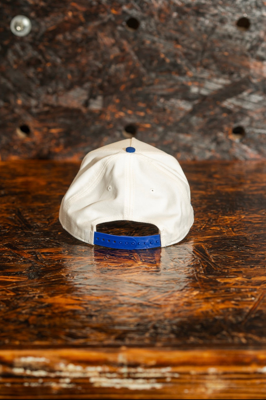 SATX a-frame cap (white + blue)