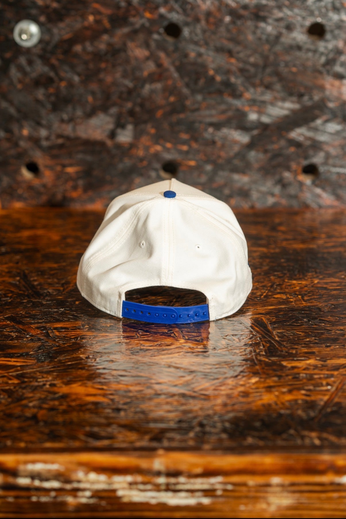 SATX a-frame cap (white + blue)