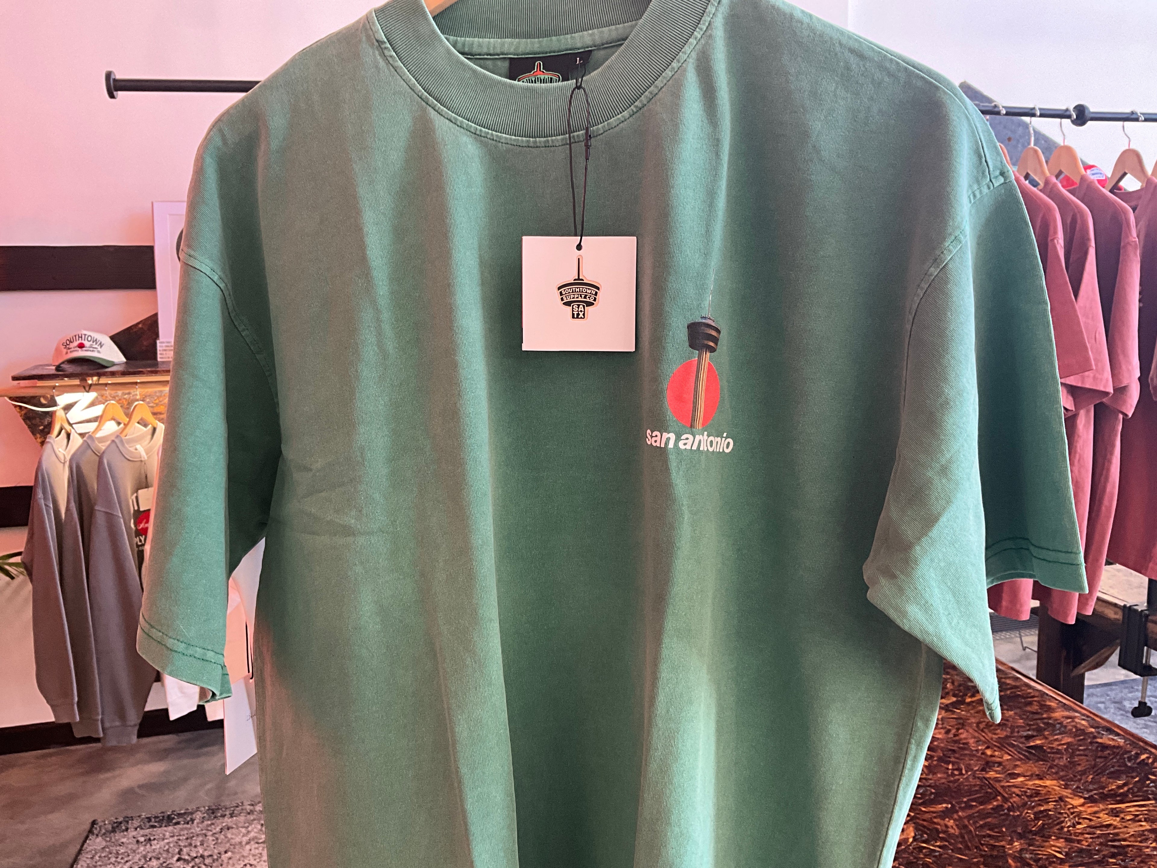 San Antonio Tower Green