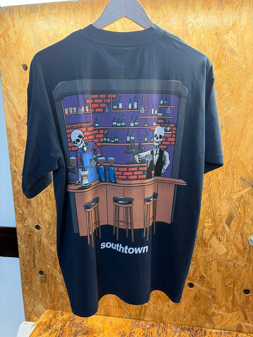 Skeleton bartenders washed navy