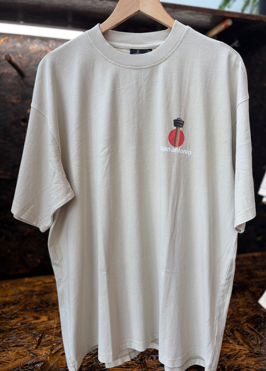Tower tee (Beige)