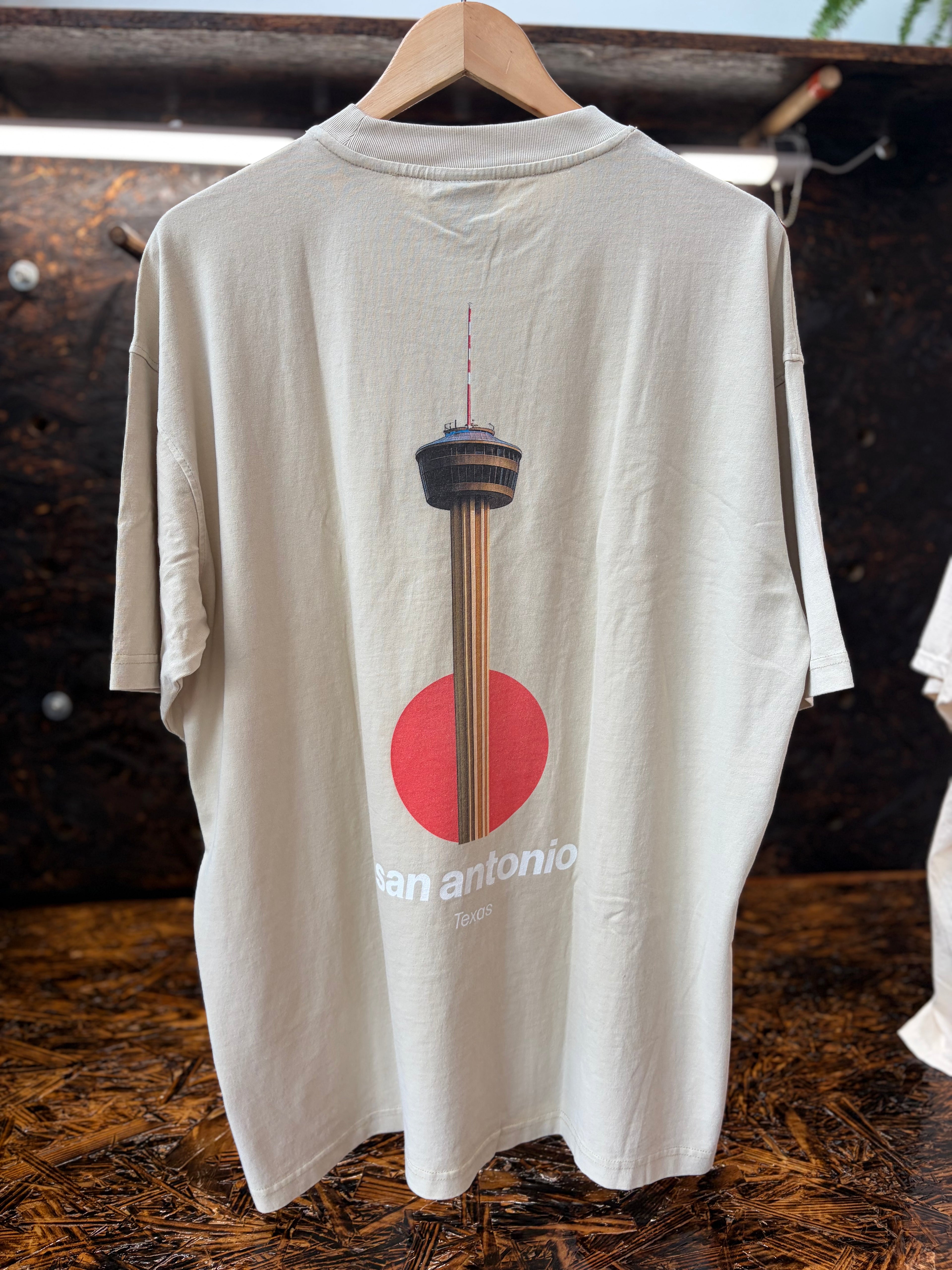 Tower tee (Beige)