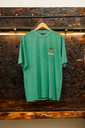 Tower tee (faded teal)