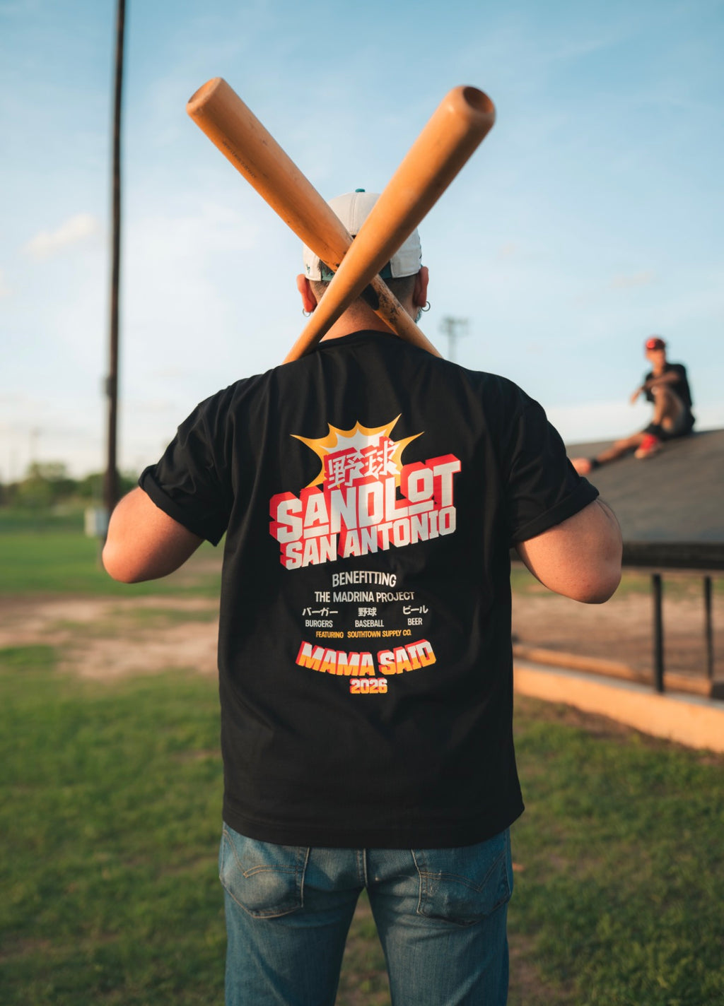 Sandlot Madrina benefit tee black