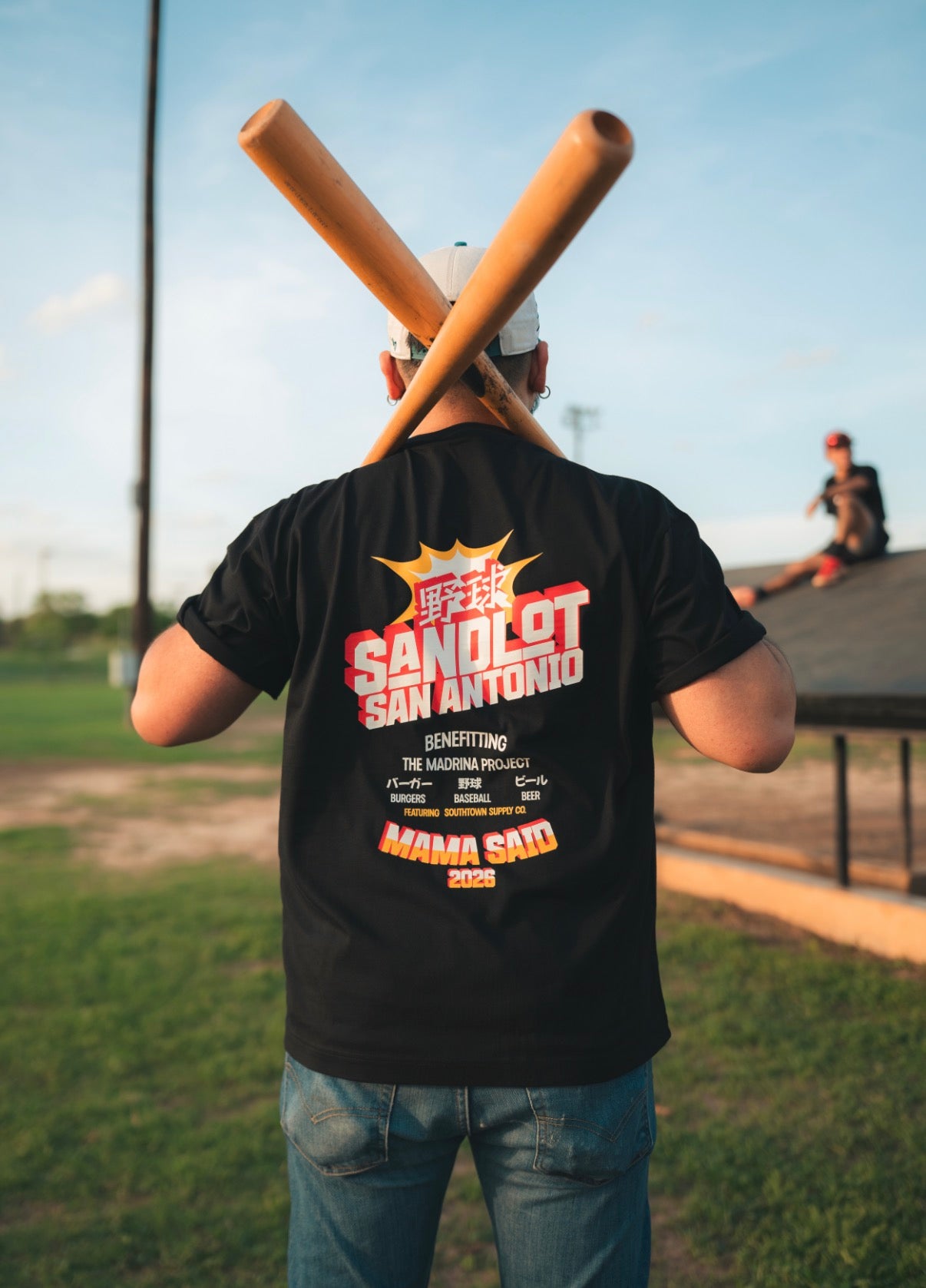 Sandlot Madrina benefit tee black
