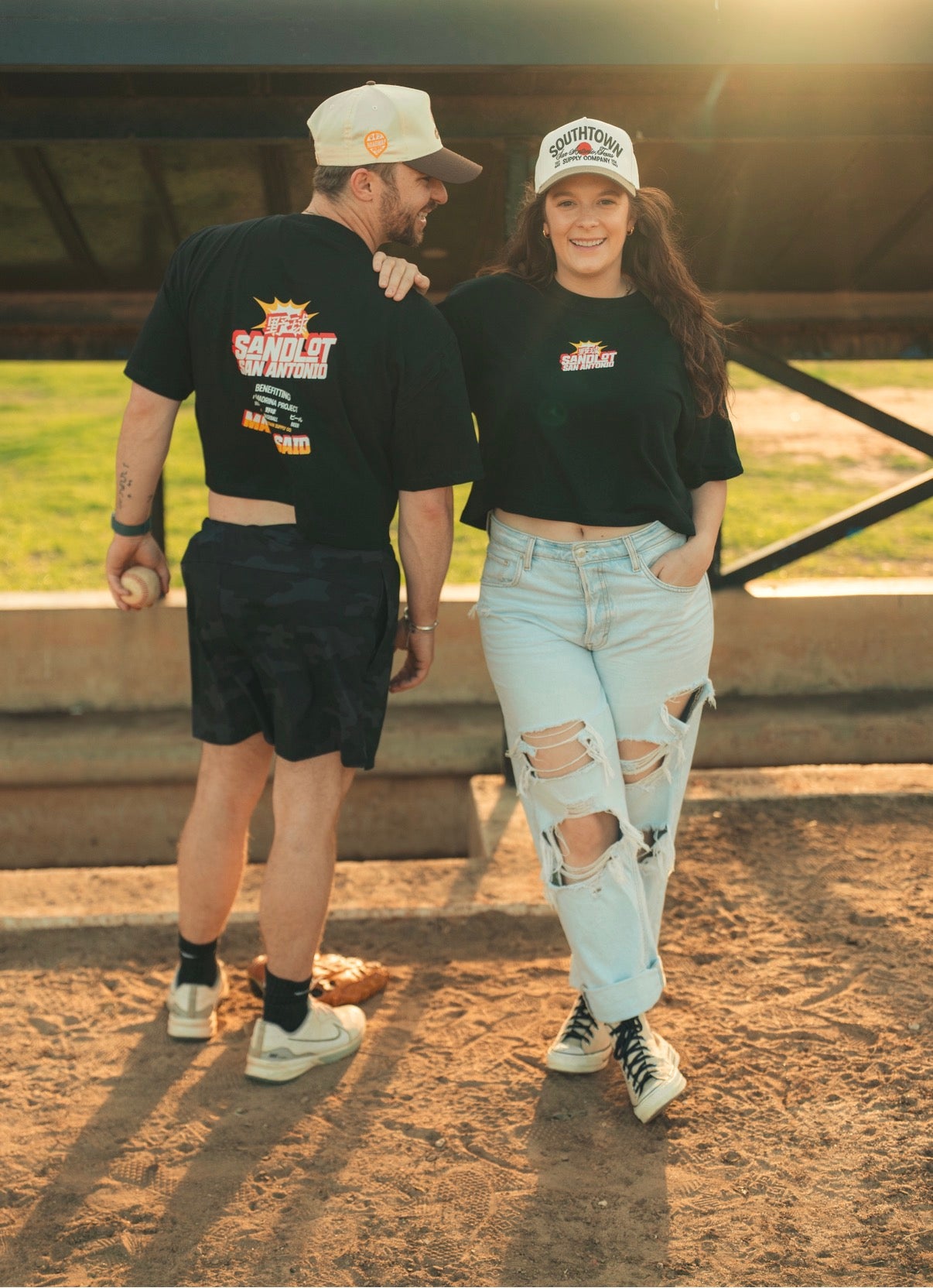 Sandlot Madrina benefit crop black