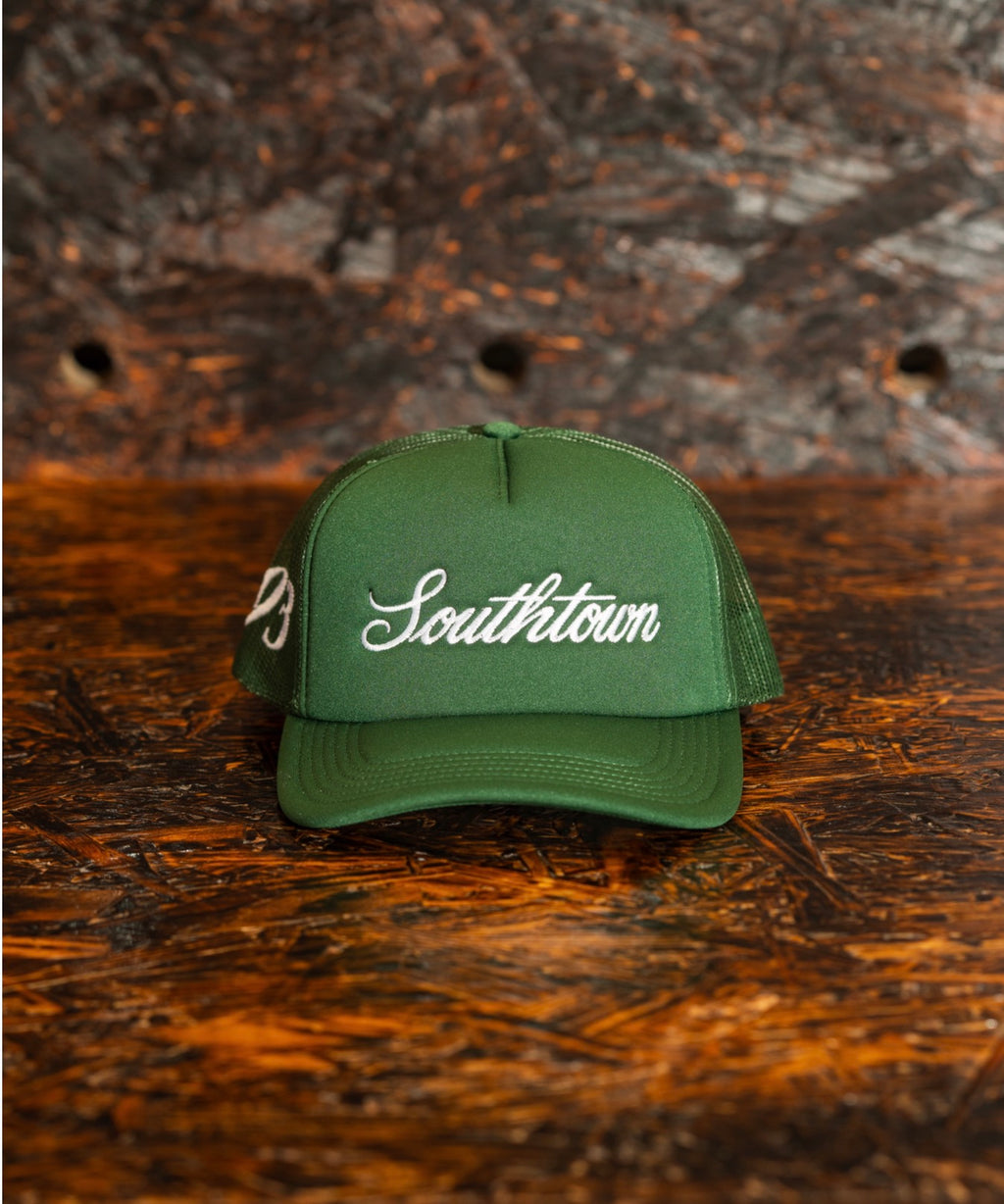 Summer Foamie (green + white)
