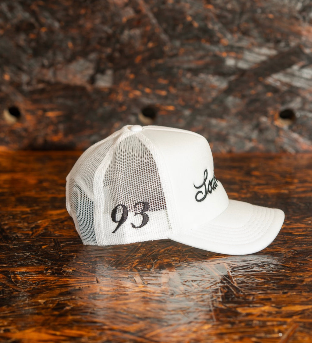 Summer Foamie (white + black)