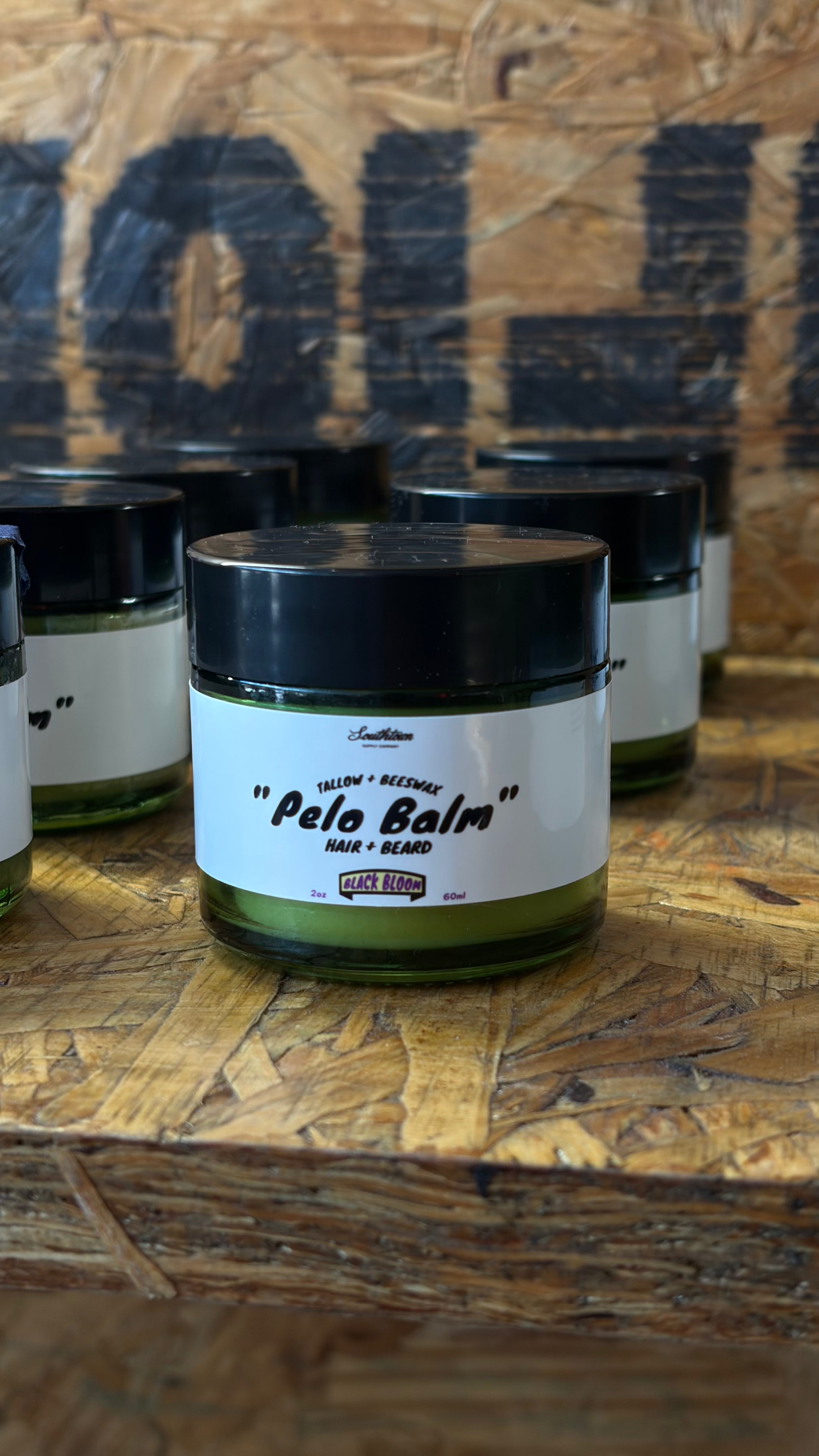“Pelo balm” black bloom