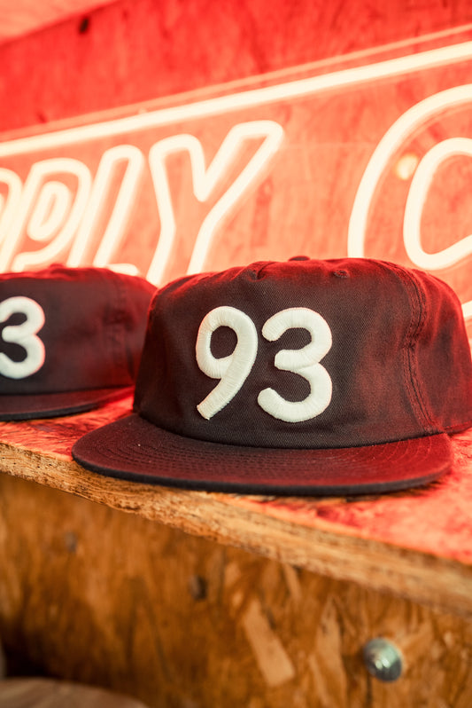 93 Cap Black/White