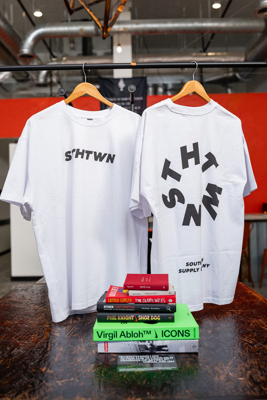 STHWTN white heavy tee