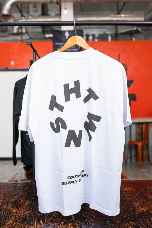 STHWTN white heavy tee